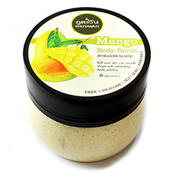 Ароматный и увлажняющий скраб для тела из Тайланда Манго Phutawan Mango Body Scrub 140 gr. Thailand
