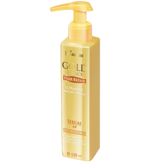 Натуральная сыворотка для ослабленных волос из Тайланда BioWoman Gold essence hair repair serum купить в Москве и Московской области.
