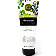 Кондиционер для волос из Тайланда Каффир-лайм и Лаванда Phutawan Kaffir Lime+Lavender Hair Conditioner 250 мл