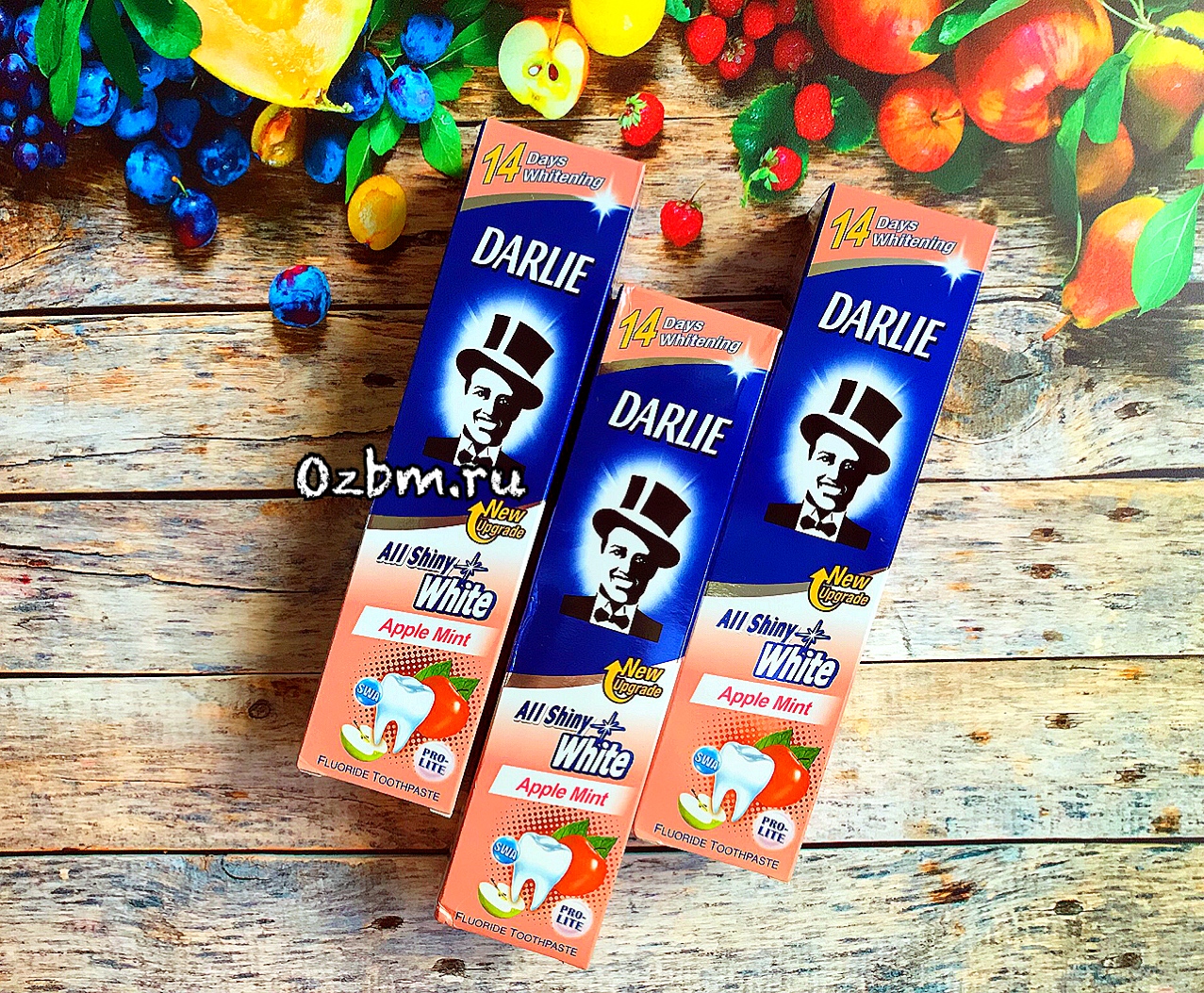 Натуральную Тайскую зубную пасту Darli c яблочным вкусом DARLIE apple Toothpaste купить в Москве и Московской области. Тайская