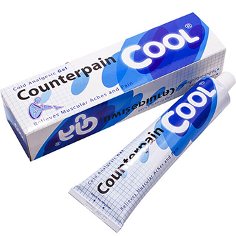 Натуральный анальгитический охлаждающий гель Counterpain Cool Cold Analgesic Gel Relieves Muscular Aches and Pain 120 гр. Таиланд