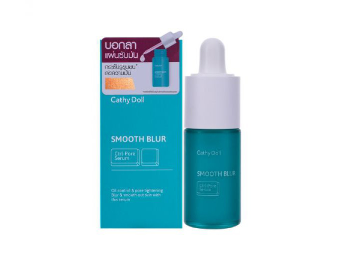 Тайская сыворотка для минимизации пор Cathy Doll Smooth Blur Ctrl-Pore Serum 30 мл. СЫВОРОТКА ДЛЯ ЛИЦА ИЗ ТАЙЛАНДА ОЗБМ ТОЧКА РУ