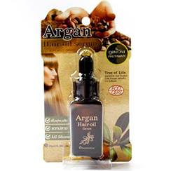 Тайская восстанавливающая сыворотка с аргановым маслом Argan Hair Oil Serum Phutawan 10 ml. Thailand. Косметика Тайланда в Москве